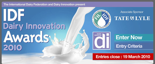 DairyInnovation's profile picture. The International Dairy Federation DI Awards are an opportunity - whether you win or not - to gain publicity on the Global dairy platform.