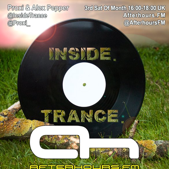 Inside Trance Show with Proxi & Galaxy 105's Alex Pepper on @AfterhoursFM 3rd Sat 4pm
- Outside Trance Show on @RaptureWelcome Sat 4pm & Sun 8pm outside@gmx.ru