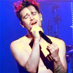 just pictures of @brendonurie from panic! at the disco, but with no shirt on. (dm us your pictures!)