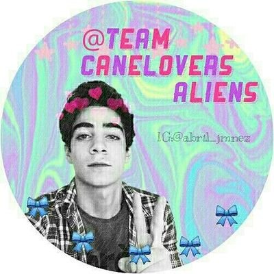 CaneloversAlien's profile picture. ✌Paz & Buena Vibra✌
Cuenta Dedicada a Jos
#SiempreJuntos
Unidas Por Una Misma Razón
GOAL:Conseguir Su Follow
2 Dueñas...1 Admi...