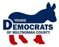 The Multnomah County Young Democrats meet every 3rd Monday of the Month at the Democratic Party of Oregon office in Portland, OR. All are welcome! Join us!