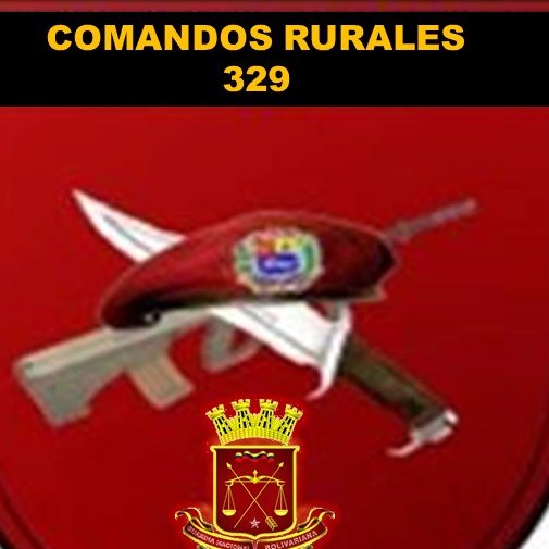 Cuenta oficial del Destacamento 329 Rural del Comando de Zona de la GNB -32 Cojedes. Cmdte: Tcnel. Michalbert Rojas Soldados Bolivarianos del Pueblo.