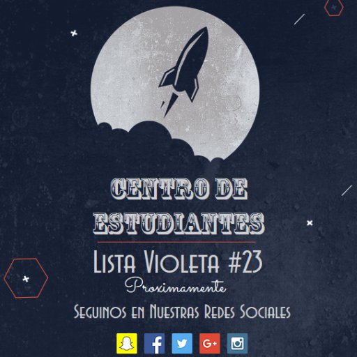 lista_violeta23's profile picture. Somos el Centro de Estudiantes de la E.N.E.T N°1 Profesor Vicente García Aguilera