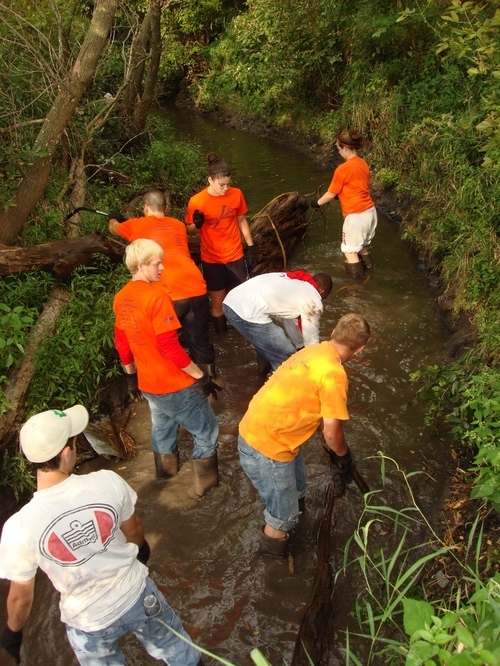 Iowa City Public  Information - Volunteer Coordinator, saving the Iowa River one volunteer hour at a time.