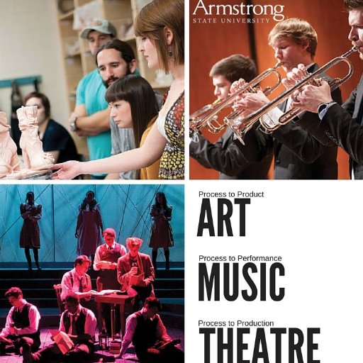 All info for Art, Music & Theatre events at Armstrong State University. See us in Fine Arts Hall lobby noon - 3 pm M-F or call us at 912.344.2801 #stARTStrong