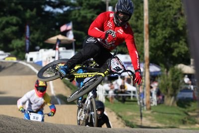 professional bmx racer- 2012 Olympic Silver Medalist,  BMX World Champion