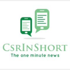 #CSR #Sustainability Crisp news within a minute to get updated on the go!