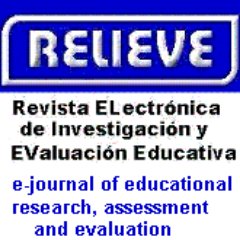 Cuenta oficial de RELIEVE. Revista científica de Investigación y Evaluación en Educación y Pedagogía al servicio de la Comunidad Educativa y la sociedad