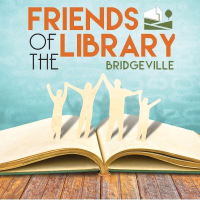 We are a nonprofit organization founded in 1986 that raises funds to support the Bridgeville Public Library.