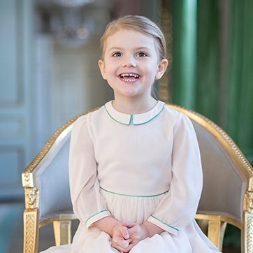 Estelle Silvia Ewa Mary, born February 23, 2012 in Solna, Stockholm County, is a Swedish Princess and Duchess of Östergötland.