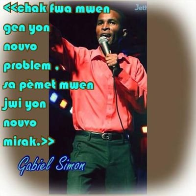 SimonGabiel's profile picture. Haitian, Christian singer, sequencer/producer