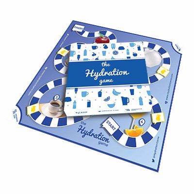 Educational board game addressing dehydration in health & social care. Helps staff improve hydration for anyone receiving care and also for staff themselves.