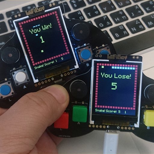 WiFiBoy IoT Game Dev Kit Official Twitter Account.