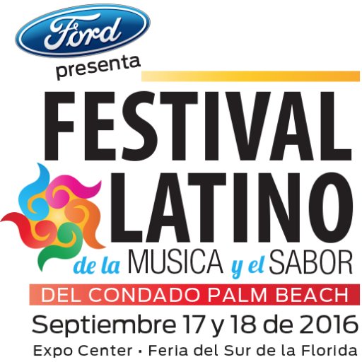 Presented by Ford, the inaugural Latin Music & Food Festival of the Palm Beaches will feature music, food, culture and family fun.