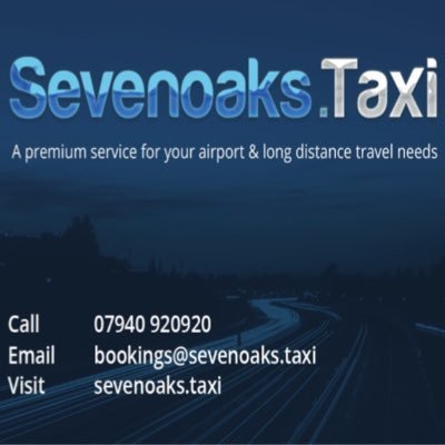 Welcome to Sevenoaks Cabs Ltd. A premium transport service. For all your airport and long distance executive travel needs.