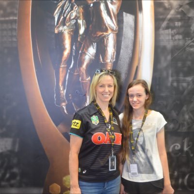 awesome mum to an amazing young lady. Panther fan #pantherpride