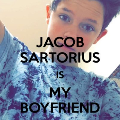 I am @jacobsartorius's BIGGEST fan I love him to pieces Jacob if you see this you are my inspiration ❤️✌️we share a day apart 10•03•02 aye ✌️