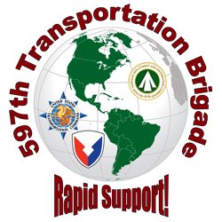 The 597th Transportation Brigade is the Military Surface Deployment and Distribution Command’s global surface transportation expert.