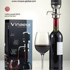 Vinaera electronic wine aerator. European agents.  FREE delivery!