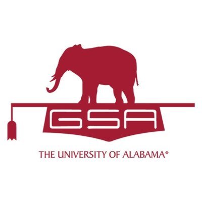 Follow us on Instagram UA.GSA and Facebook, University of Alabama Graduate Student Association