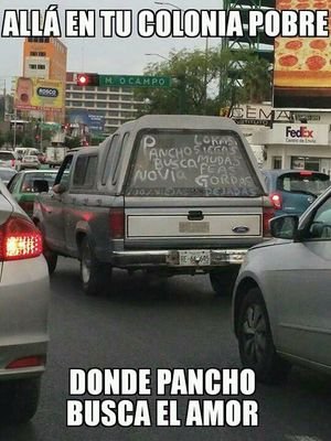 Pancho busca novia