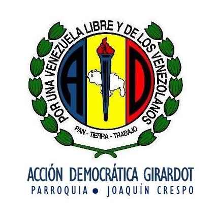 Partido Socialdemócrata de Venezuela, Parroquia #JoaquinCrespo - Municipio Girardot @ADGirardot. Pan, Tierra y Trabajo. Instagram: AD_Crespo