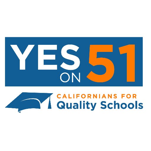 YesOn51-our children deserve safe schools where they can learn & succeed. Prop 51 will repair our schools, upgrade classrooms & help train veterans for new jobs