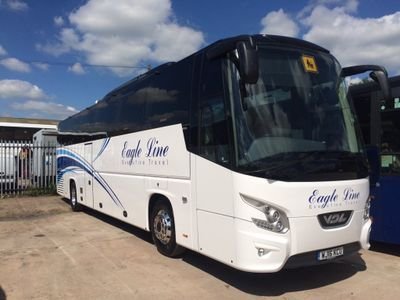 Eagleline Travel are based in Cheltenham, We operate a large fleet of Executive Coaches & Double Deckers,Throughout the UK & Europe. Tel: 01242 820535.