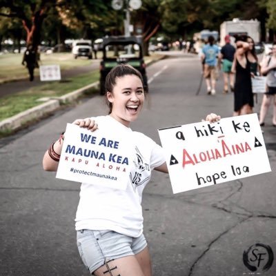 malialiah's profile picture. Kū Kiaʻi Mauna /¯\   No Dakota Access Pipeline