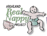 We are the Highland Real Nappy Project, promoting and offering a green, money saving option for your baby's bottom!