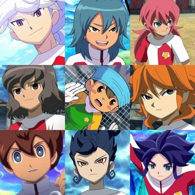 イナズマイレブン 雨宮太陽 シュウ 松風天馬 白兎屋なえ イナズマ