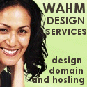 Affordable design, domain and hosting services for the work at home mom