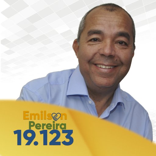 emilsonpereira3's profile picture. Experiência que vem do fazer! Esse é Emilson Pereira candidato ao cargo de vereador pela cidade Goiânia , partido PTN,  com o número de 19.123