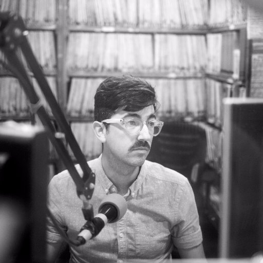 Historian of magnetic tape, freeform radio DJ, flyer of flannel