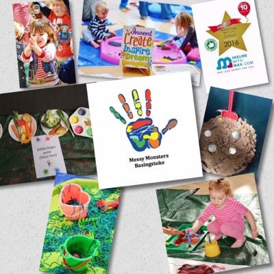 Sensory play, crafts and messy play classes, parties and events.