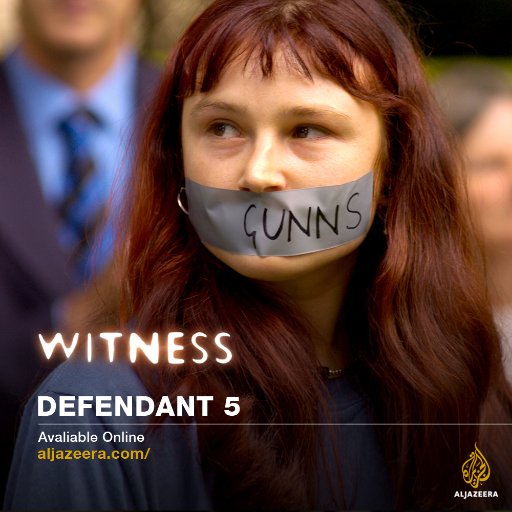 One woman fights a corporation out of control. @Defendant5 is a half hour documentary broadcasting and online @AJEnglish and in film festivals worldwide