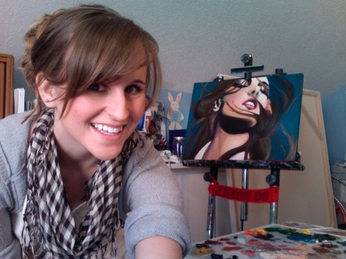 HokieEmily's profile picture. Virginia Tech student, identical twin, artist extraordinaire. Paints on guitars. Visit my Website!