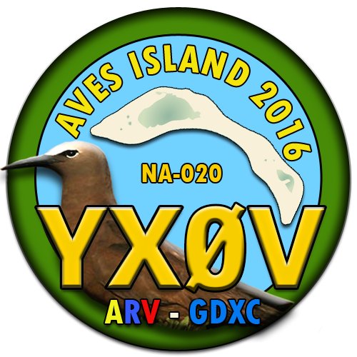 yx0v2016's profile picture. Official Twitter feed for the 2016 Aves Island DX-Pedition