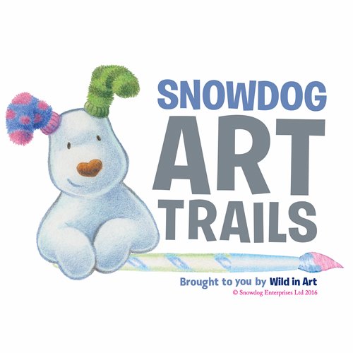 #TheSnowdog Art Trails, Gifts & Collectors Club. Brought to you by @wildinart raising funds for good causes.