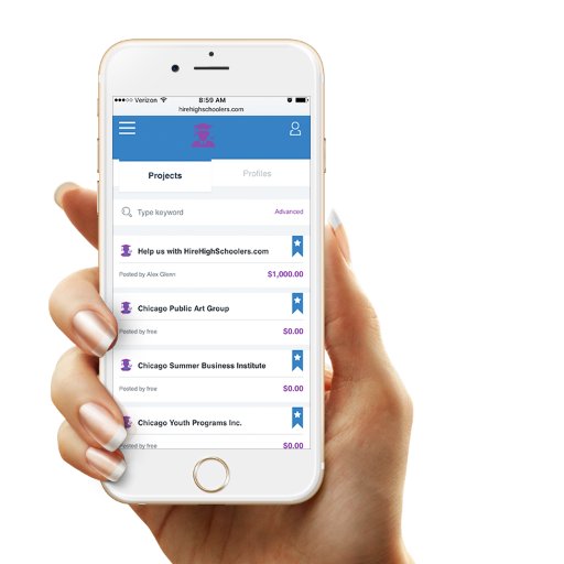 https://t.co/eirjTbTxcn is a platform for high schoolers interested in part-time, full-time, or internship work nearest them.