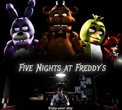 Any Five Night's at Freddy characters. More accustomed to Bonnie, Chica, Freddy, and Foxy. #anyverseofFiveNightsatFreddys