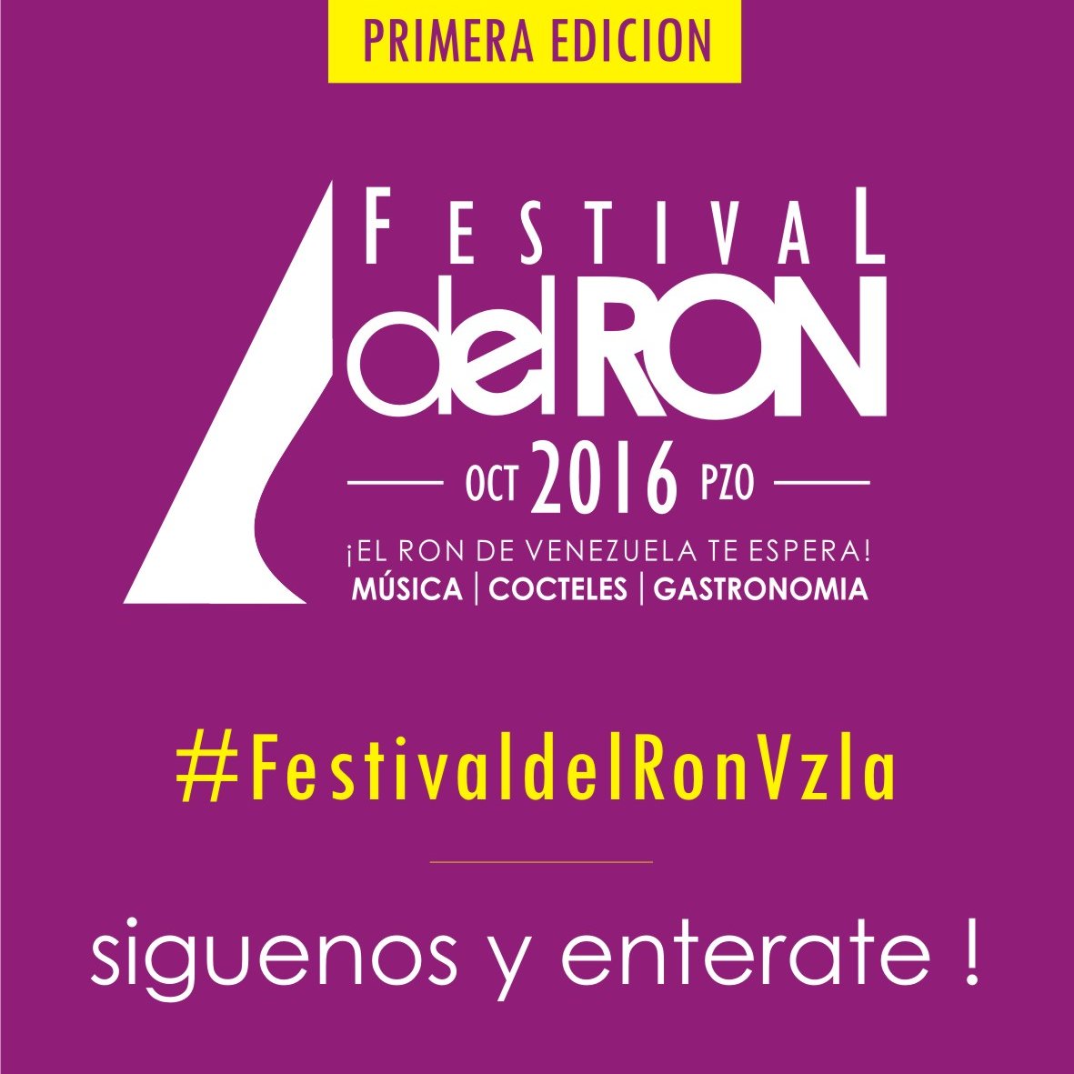 FestivaldelRon's profile picture. Festival del Ron -- Puerto Ordaz. Estado Bolívar. Venezuela del 29 al 30 de Octubre 2016