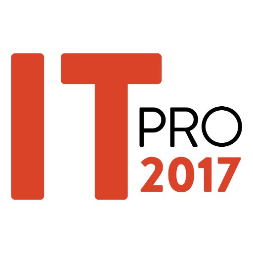 IT PRO 2017 Helsinki March 29. - 30.