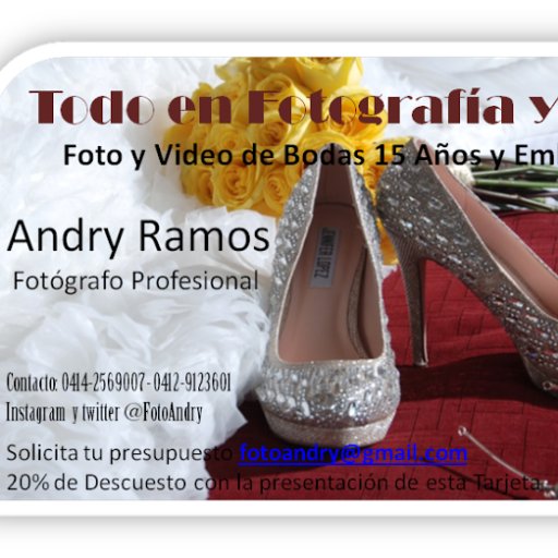 AGENTE DE VIAJES VISION TRAVEL
PRODUCTOR FOTOGRAFO Y MANAGER DE VARIAS MODELOS Y ARTISTAS, BODAS EVENTOS Y 15 AÑOS 04142569007
https://t.co/Wb4csE3BHw