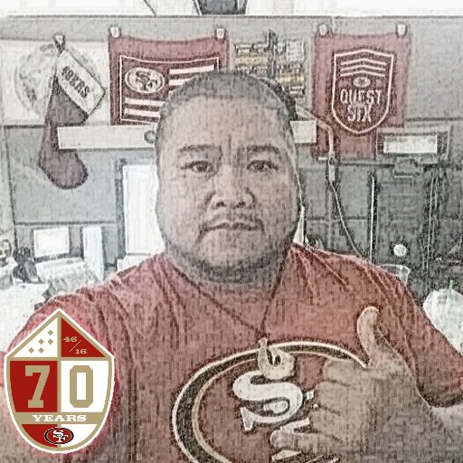 bpel74's profile picture. Official Twitter of a Husband, Father, Son, Brother, Uncle, Ninong, Nino, Friend, DJ, Artist(sort of), Graphic Designer(self-taught), Co-Worker & 49ers Faithful