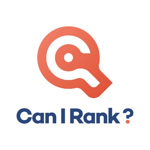 CanIRank is a growth marketing & SEO tool that takes your site’s data & transforms it into a step-by-step action plan. Try it free: https://t.co/YNMuOzVkFV