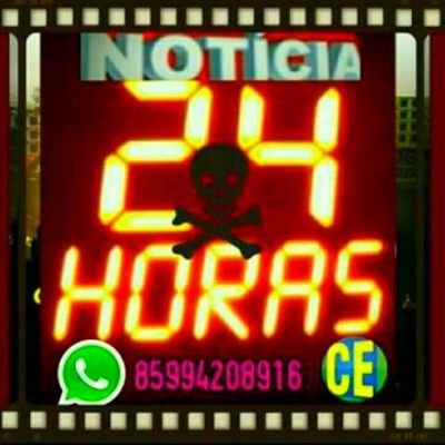 Notícias 24 horas Ceará.
Informação com credibilidade é aqui Noticias 24 horas ce  na telinha do seu celular  
Acompanhe o Facebook e no WhatsApp 
 tuwt