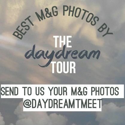 Best M&G photos by the daydream tour!! [get tix below] dm or tag us in your m&g photo ;) ( @olzanskiglasses )