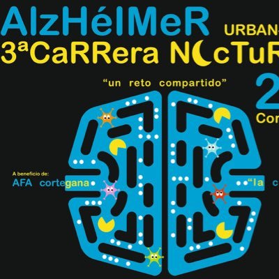 III Carrera Nocturna Un Reto Compartido. Organiza AFA La Candela #Cortegana #Huelva #Alzheimer #entretodospodemos