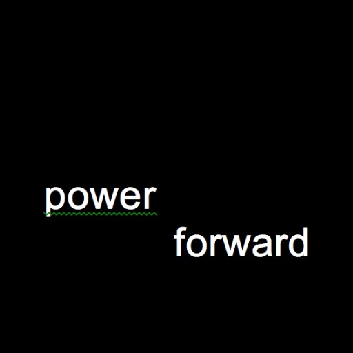 _powerforward_'s profile picture. Digital storytelling for girls in sports